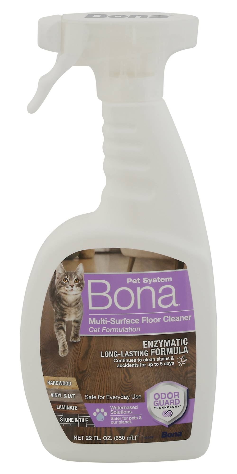 Bona Pet System Cat Formulation Multi-Surface Floor Cleaner (22 fl oz)