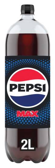 Pepsi Max Cola, No Sugar Soft Drink (2L)