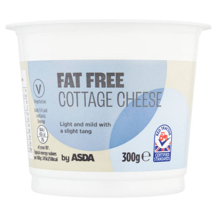 ASDA Fat Free Cottage Cheese 300G