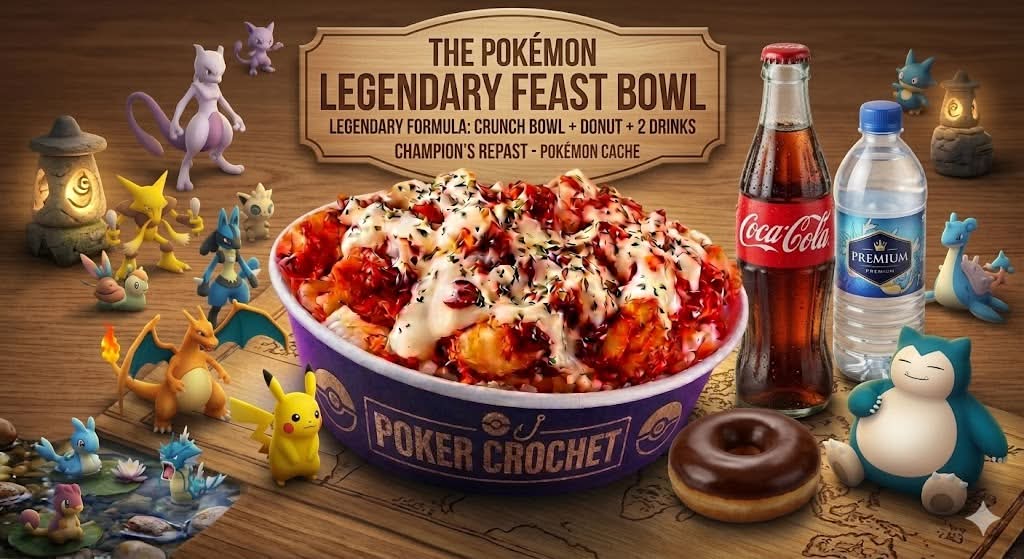 Menu Pokéball ⚪ — 13,99€
