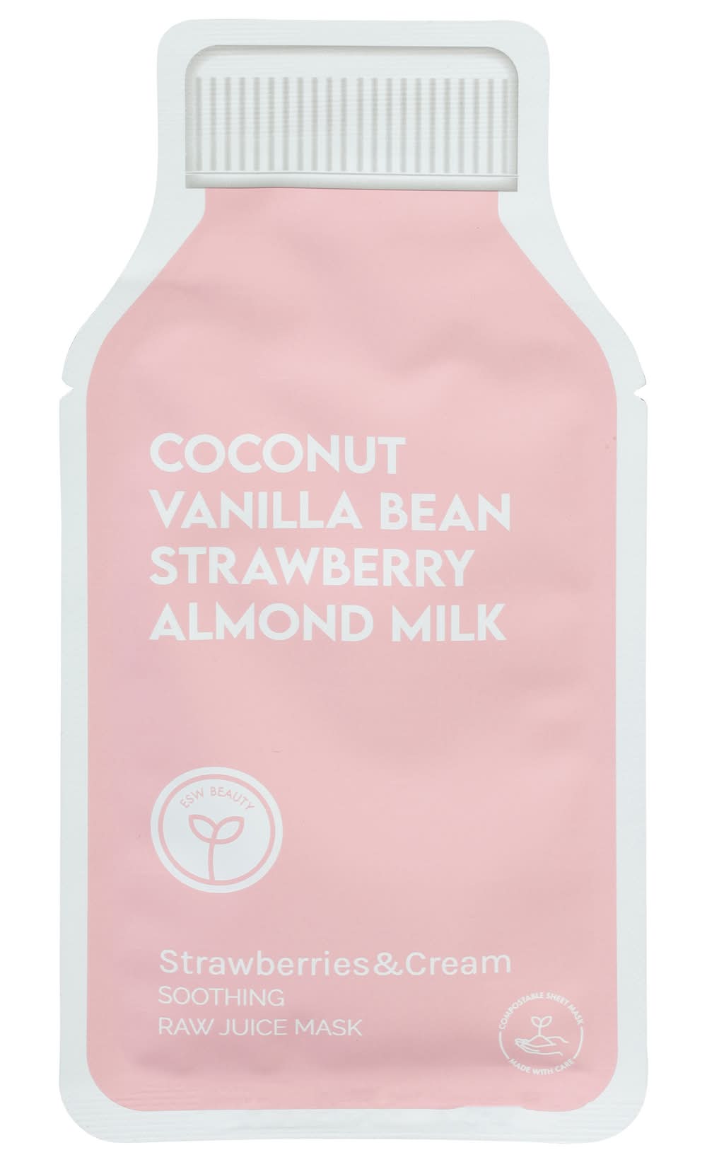 ESW Beauty Strawberries & Cream Soothing Raw Juice Mask (0.85 fl oz)