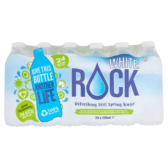 White Rock Refreshing Still Spring Water (24 pack, 500 ml)