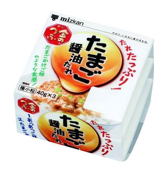ミツカン 金のつぶ たれたっぷり!たまご醤油たれ (40g x 3)