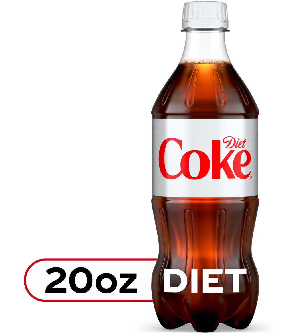 Diet Coke Cola Soda (20 fl oz)