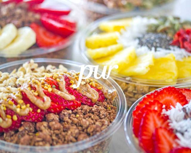 pur Bowls Acai Bowls (Orange) Menu Orange • Order pur Bowls
