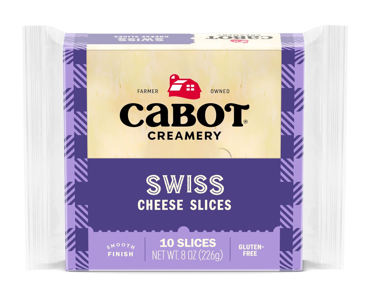 Cabot Swiss Cheese Slices (8 oz)