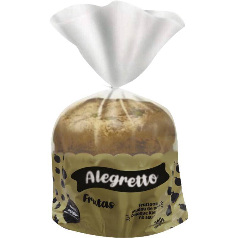 Alegretto panettone com frutas (380g)