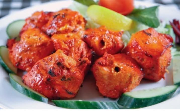 Grilled Chicken Tikka Roll Meal