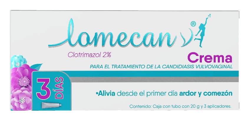 Lomecan · Crema vaginal (20 g)