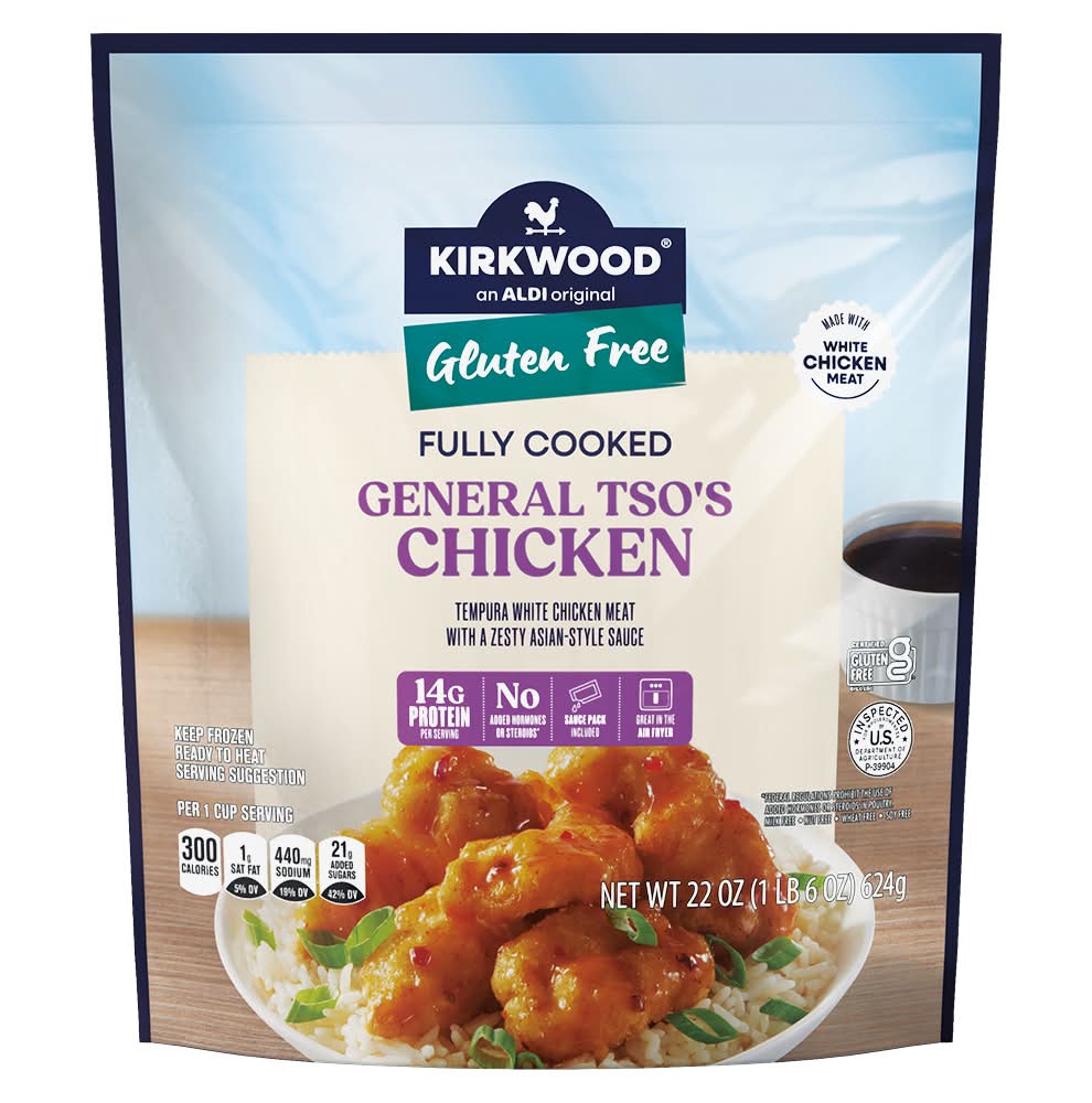 liveGfree Gluten Free Fully Cooked General Tso's Chicken (22 oz)