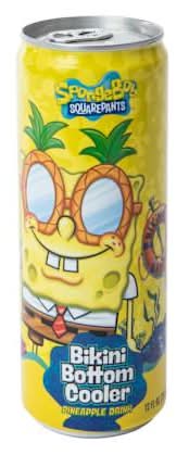SpongeBob SquarePants™ Bikini Bottom Cooler Pine Apple Drink 12 oz
