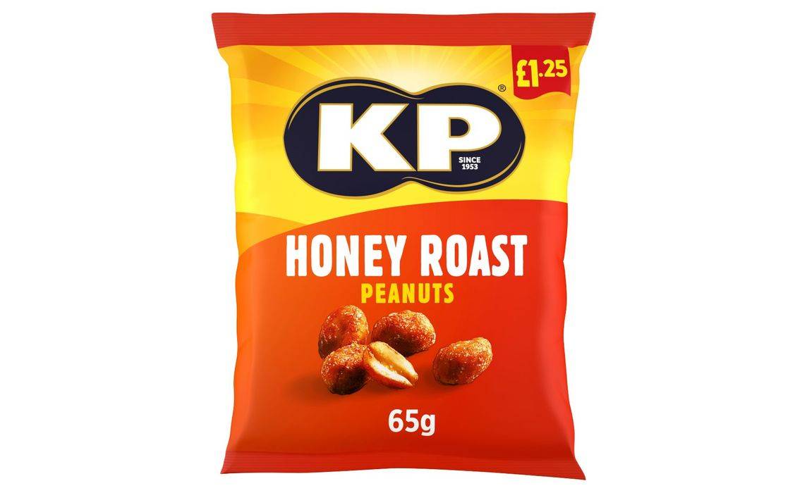 KP Honey Roast Peanuts 65g (404756)