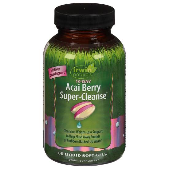 Irwin Naturals Acai Berry Super-Cleanse Soft-Gels (60 ct)