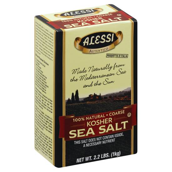 Alessi 100% Natural Coarse Sea Salt