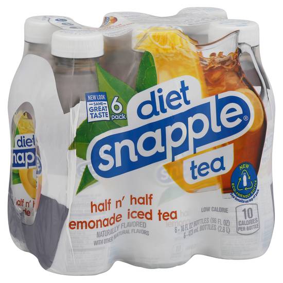 Snapple Half 'N Half Zero Sugar Lemonade Ice Tea(6 Ct, 96 fl Oz)