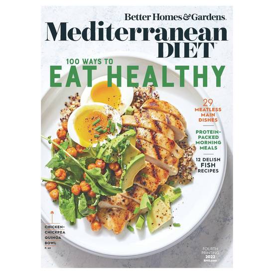 Better Homes & Gardens Mediterranean Diet Magazine
