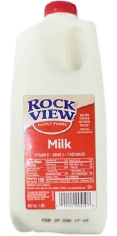 Rock View Whole Vitamin D Grade A Pasteurized Milk