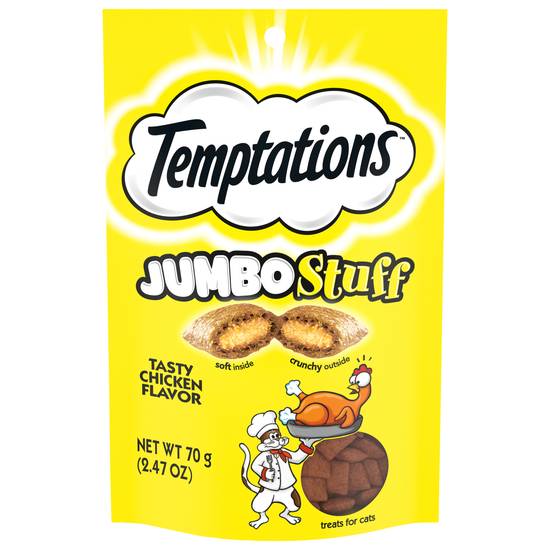 Temptations Jumbo Stuffed Chicken Treat For Cats (2.5 oz)