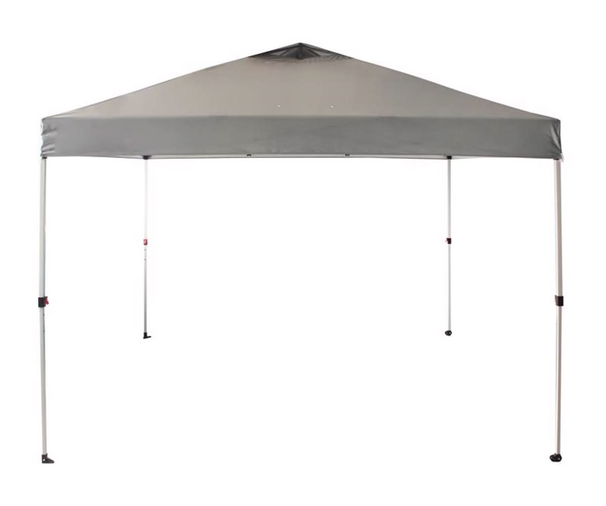 Crown Shade One Touch 150D Polyester Regal 100 Canopy 9.2 Ft. H X 9.11 Ft. W X 9.11 Ft. L