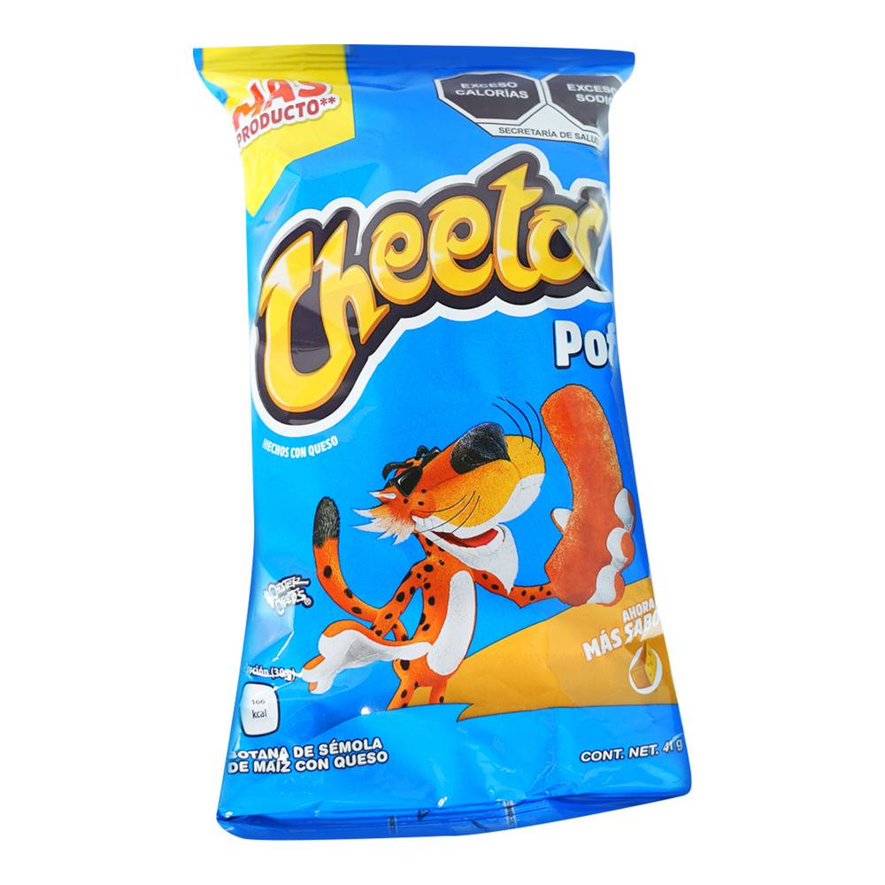 Cheetos poffs cereal de maíz sabor queso (bolsa 38 g)