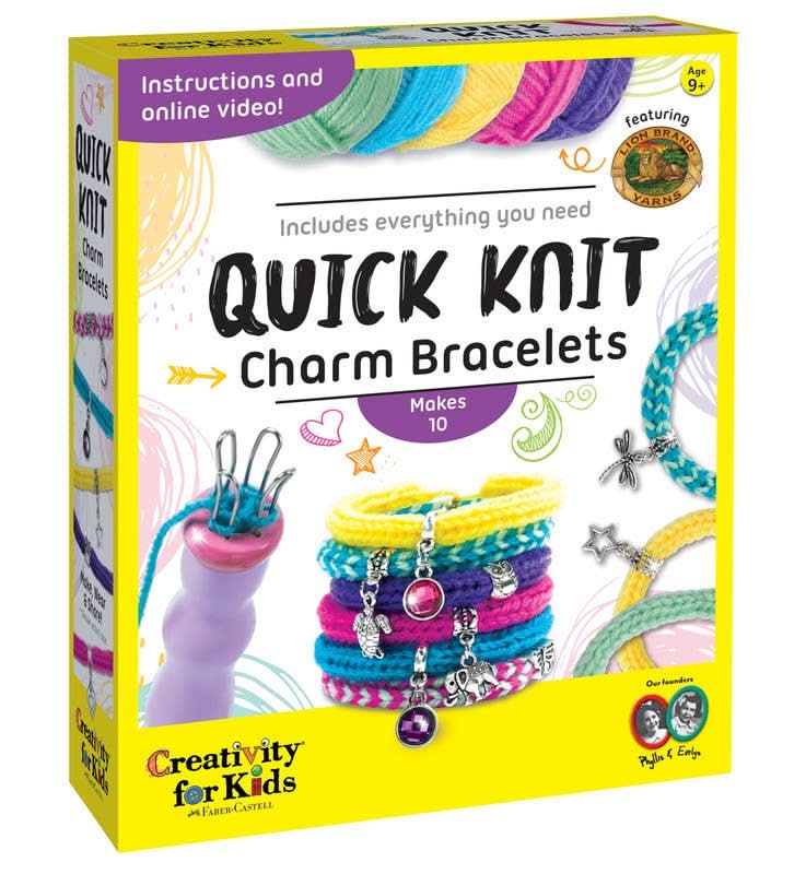 Creativity For Kids · Pulseras para tejer con dijes