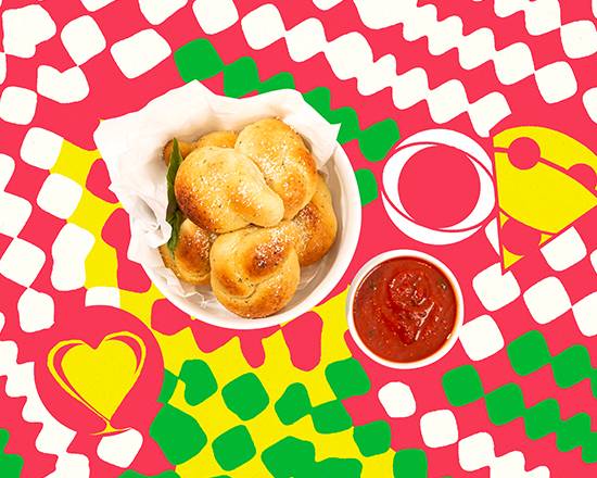Order Garlic Knots food online from Eye Heart Pizza store, Fort Lauderdale on bringmethat.com