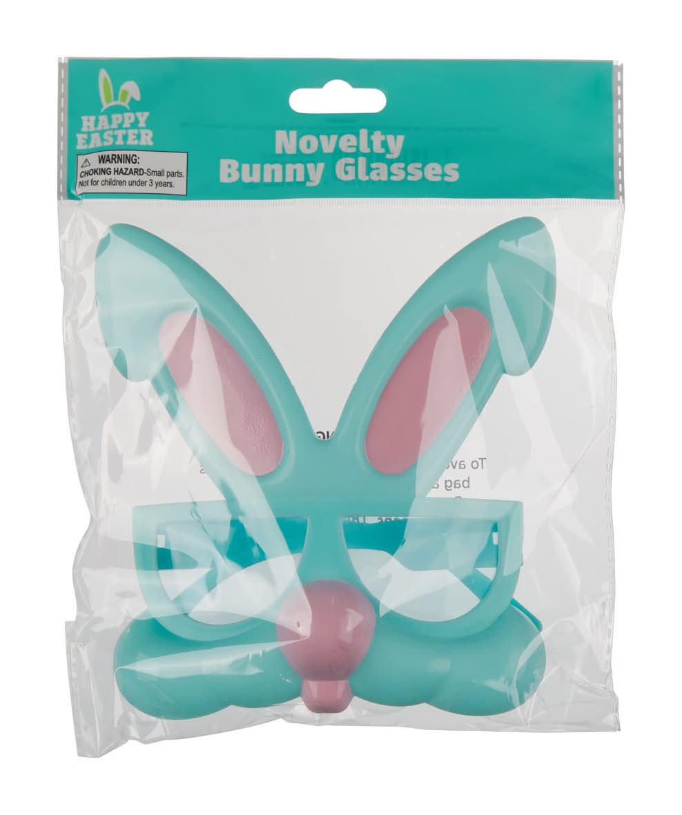 Happy Easter Novelty Bunny Glasses Assorted