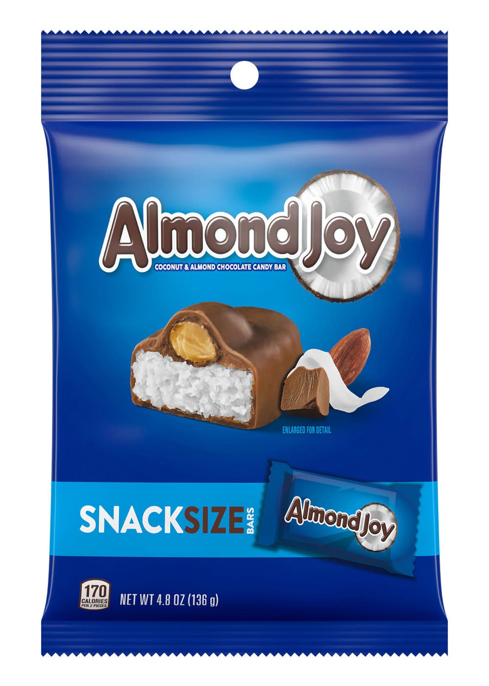 Almond Joy Coconut and Almond Chocolate Candy Bar (4.8 oz)