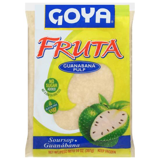 Goya 100% Pure & Natural Guanabana Pulp Fruta