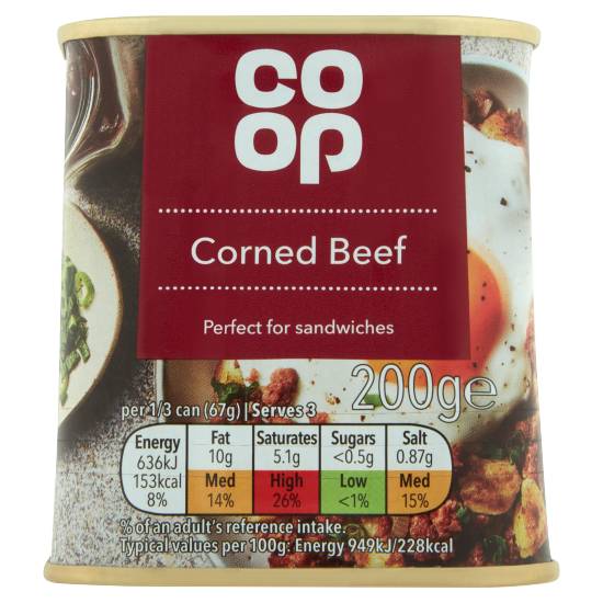 Co-Op Corned Beef 200g