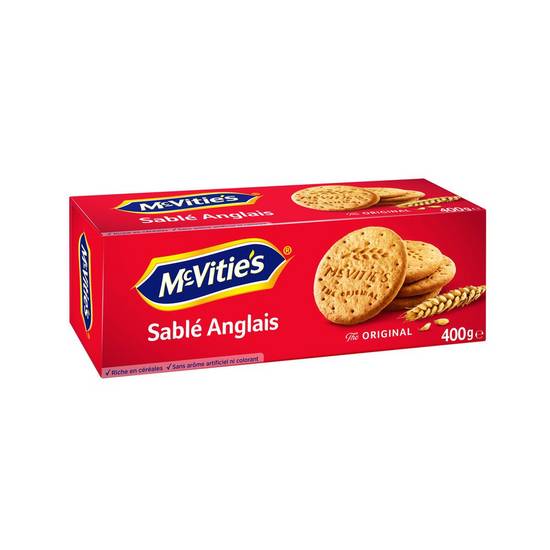 Biscuits sablés anglais Mc vitie's 400g