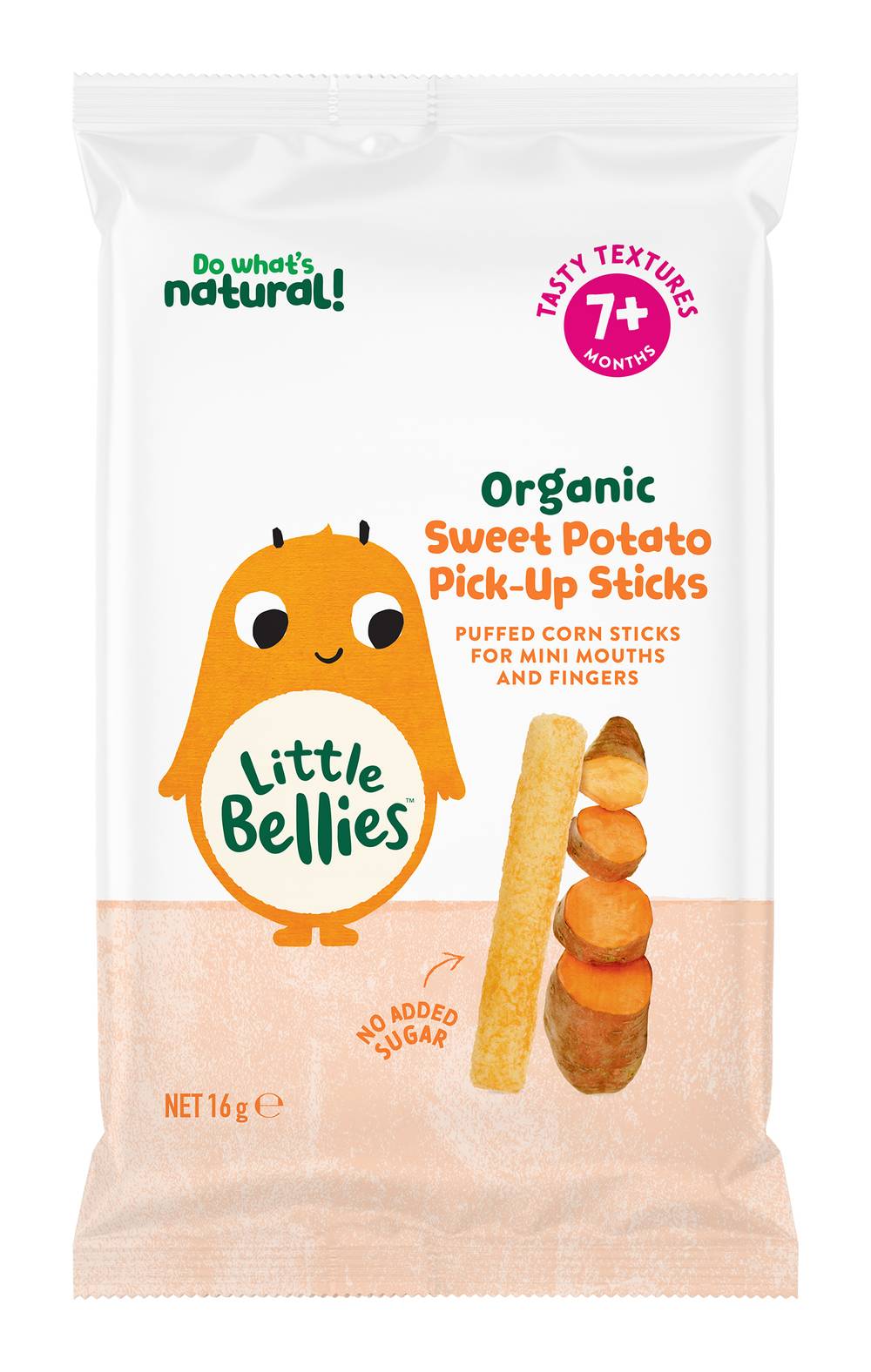 Baby Bellies Organic Sweet Potato Pick-Up Sticks (16g)