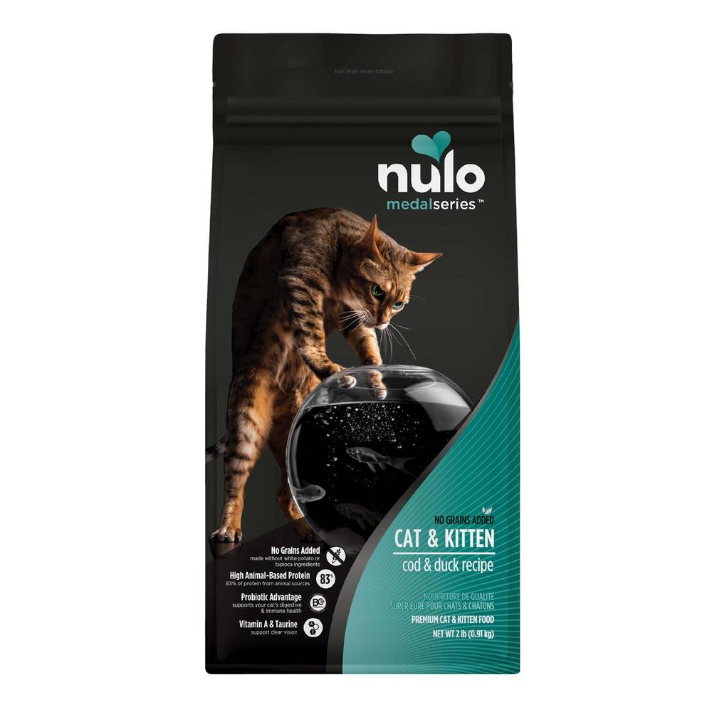 Nulo Medalseries All Life Stages Dry Cat Food (cod-duck)