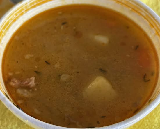 Satuday Only Small Beef Soup