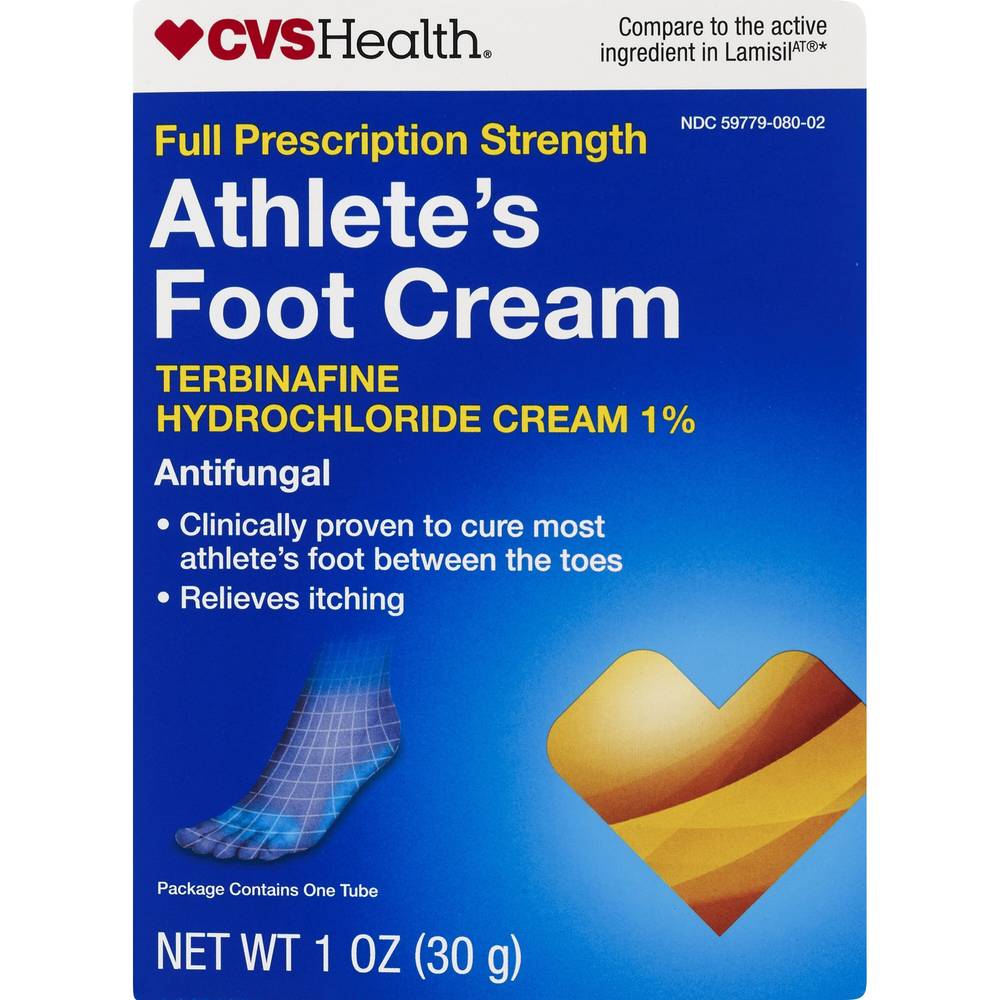 Cvs Health Athlete'S Foot Cream, 1 Oz