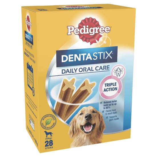 Pedigree Dentastix Large Dog Treats Daily Oral Care Dental Chew 28 pack