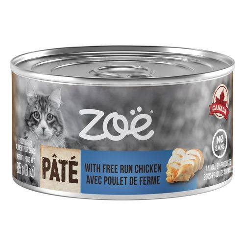 Zoe zoe poulet 3oz (3oz) - chicken paté cat food (85 g)