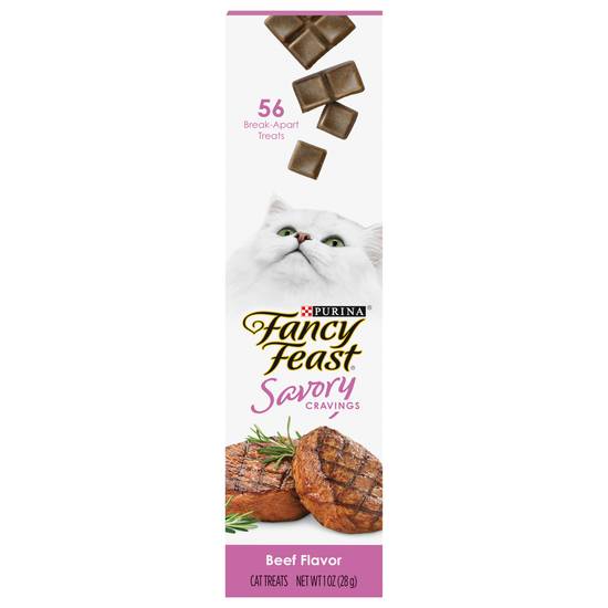 Fancy Feast Savory Cravings Beef Flavor Cat Treats (56 ct)