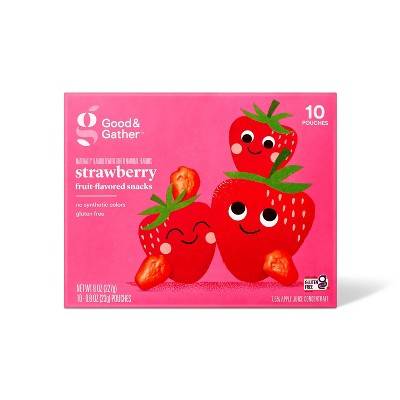 Good & Gather Fruit Snacks, Strawberry (8 oz, 10 ct)