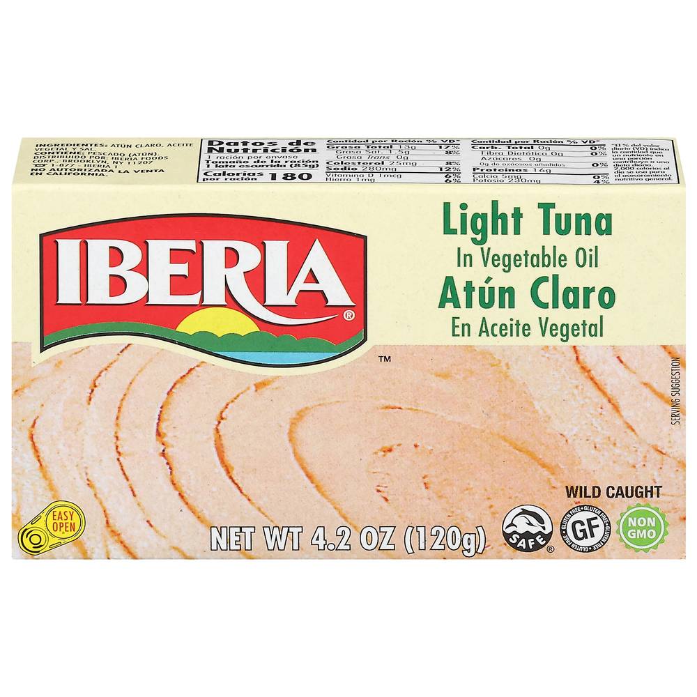 Iberia Light Tuna in Soybean Oil (4 oz)