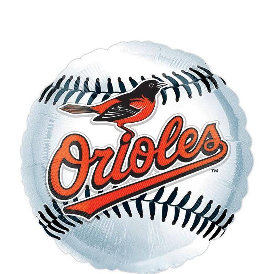 Uninflated Baltimore Orioles Balloon - Baseball