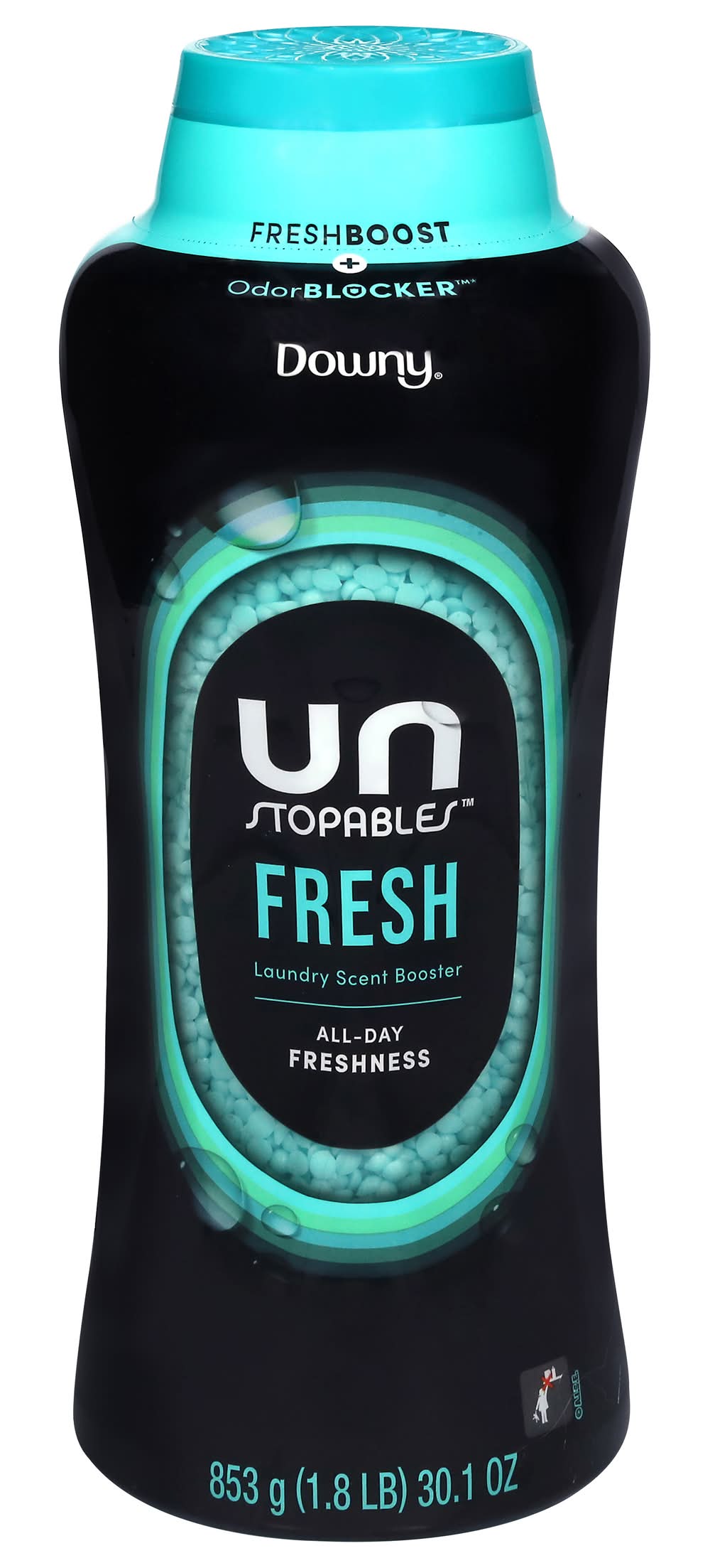 Downy Unstopables In-Wash Laundry Booster Beads, Fresh (30.1 oz)