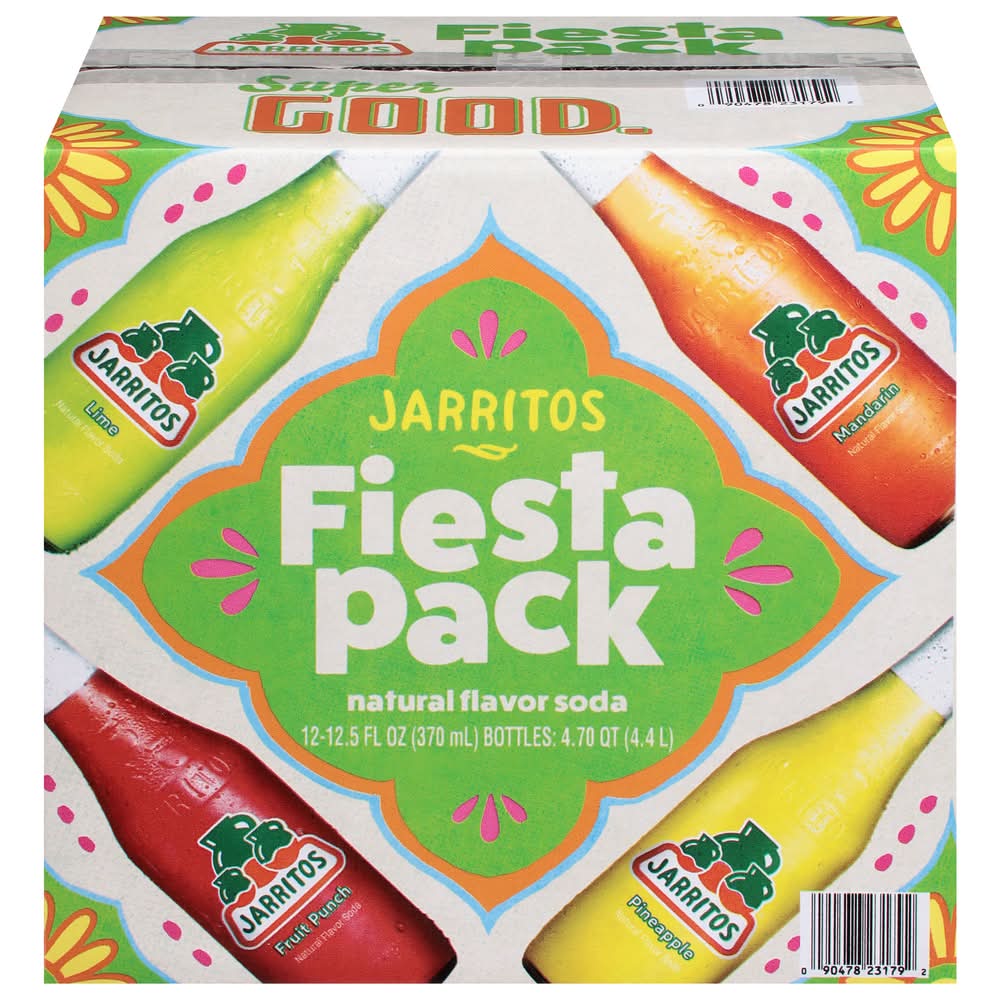 Jarritos Variety Pack Soda (12 ct, 12.5 oz)