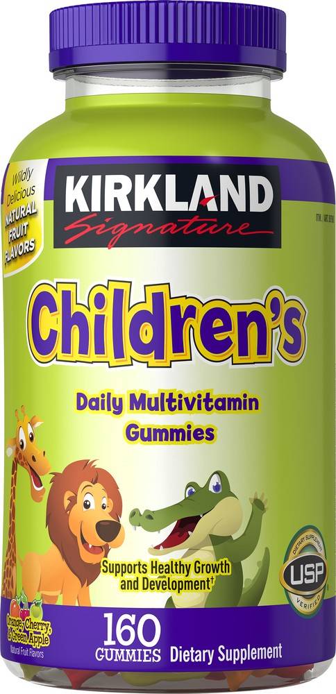 Kirkland Signature Children's Multivitamin Gummies (160 ct)