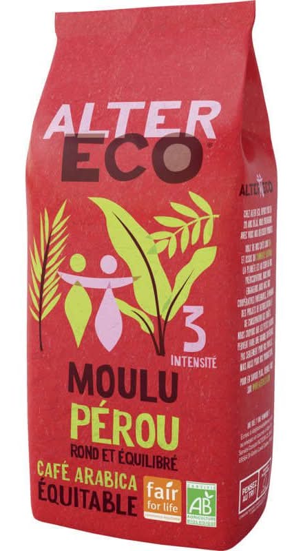 Alter Eco - Café pérou arabica bio (260g)