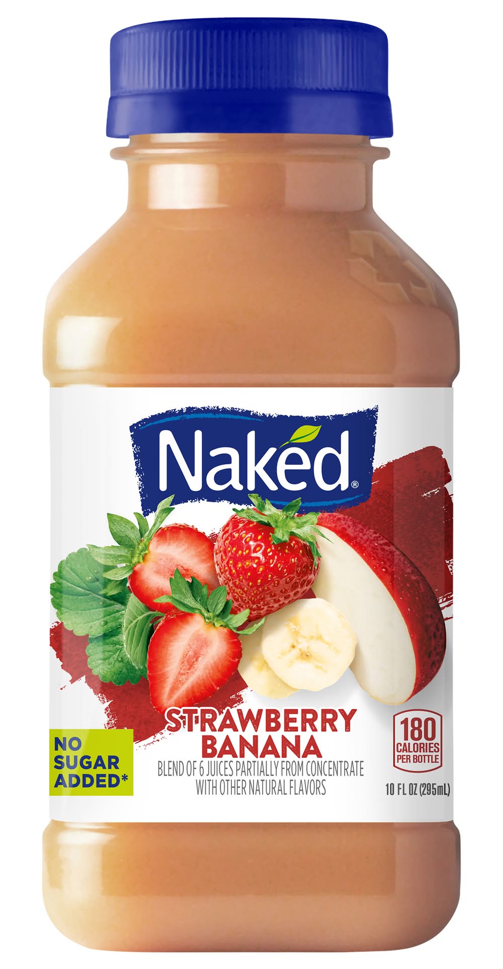 Naked Machine Boosted Smoothie, Strawberry Banana (10 fl oz)