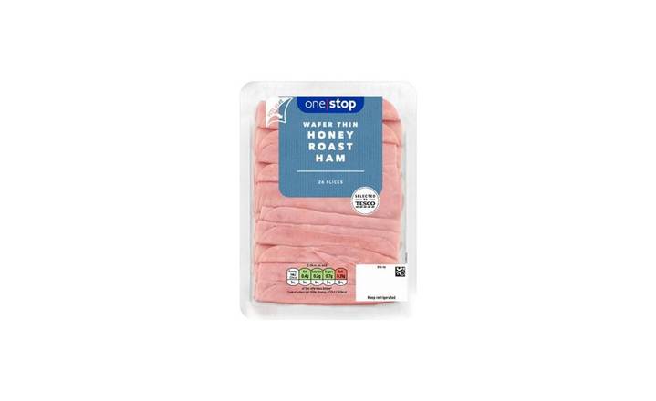 One Stop Wafer Thin Honey Roast Ham 250g 26 Slices (392519) 
