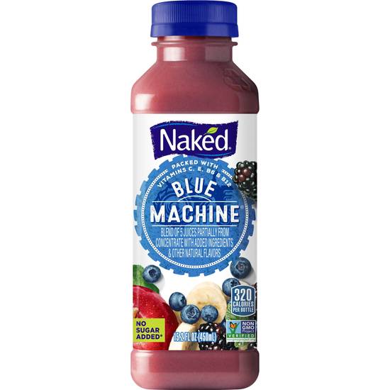 Naked Juice Blue Machine Bottle (15.2 oz)