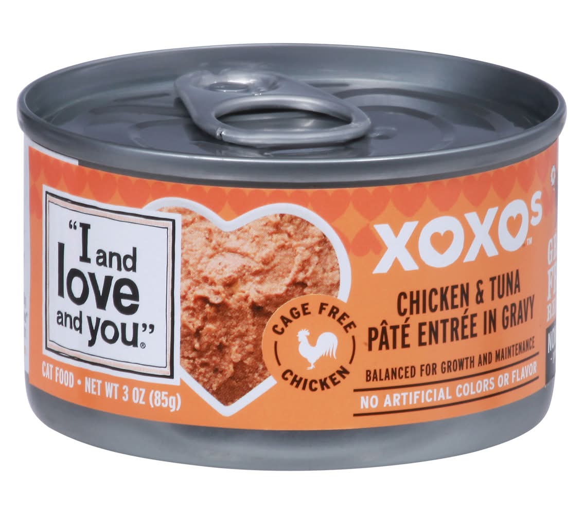 I and love and you Xoxos Chicken & Tuna Pate in Gravy Cat Food (2.99 oz)