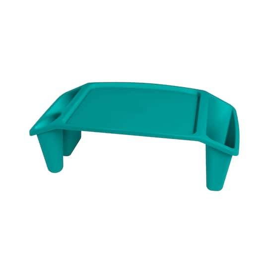 Creatology Lap Tray, 23.35" x 12" x 8.53", Teal